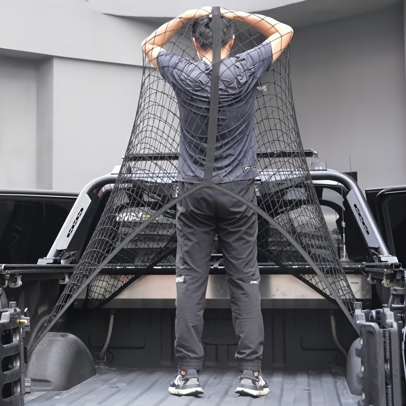 1pc Universal Fit Spandex Truck Bed Mesh