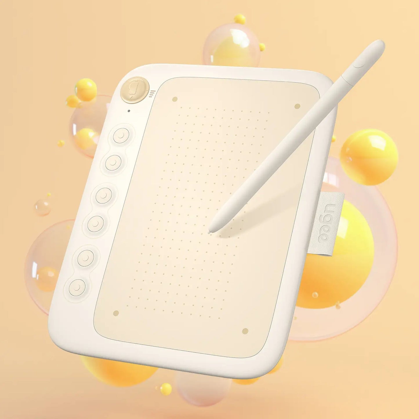3. 5x6. 3 Inches Mobile Drawing Tablet with 16384-level Battery-free Stylus