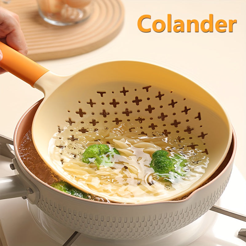 Large Plastic Colander Long Handle