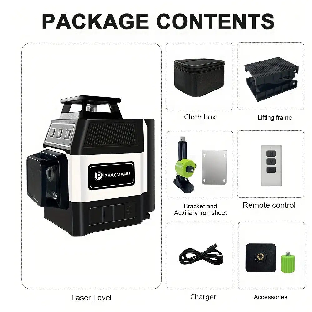 Green 12 Lines Laser Level Mini Laser Level