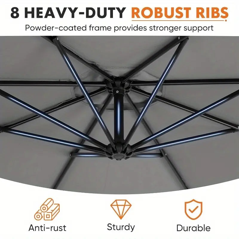 10ft Outdoor Patio Umbrella