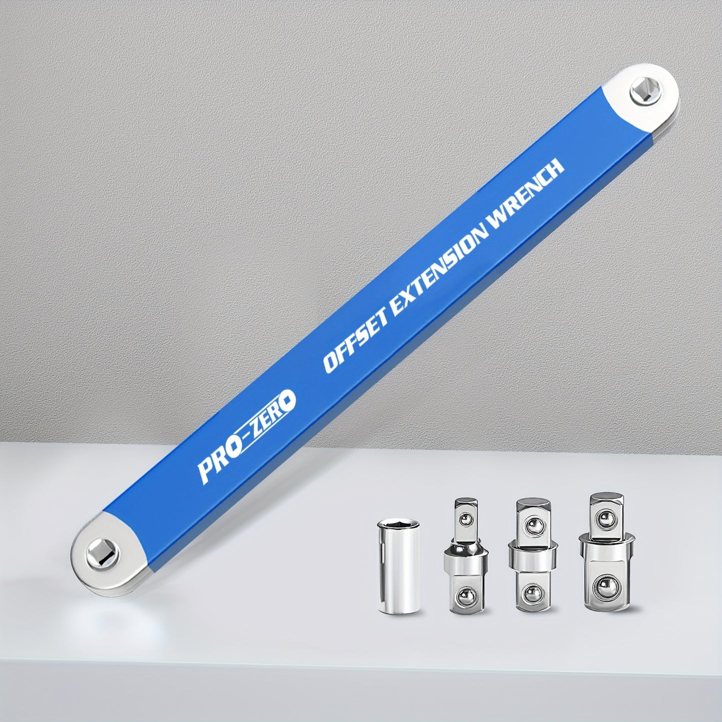 2-in-1 Multi-Function Ratchet Offset Extension Wrench