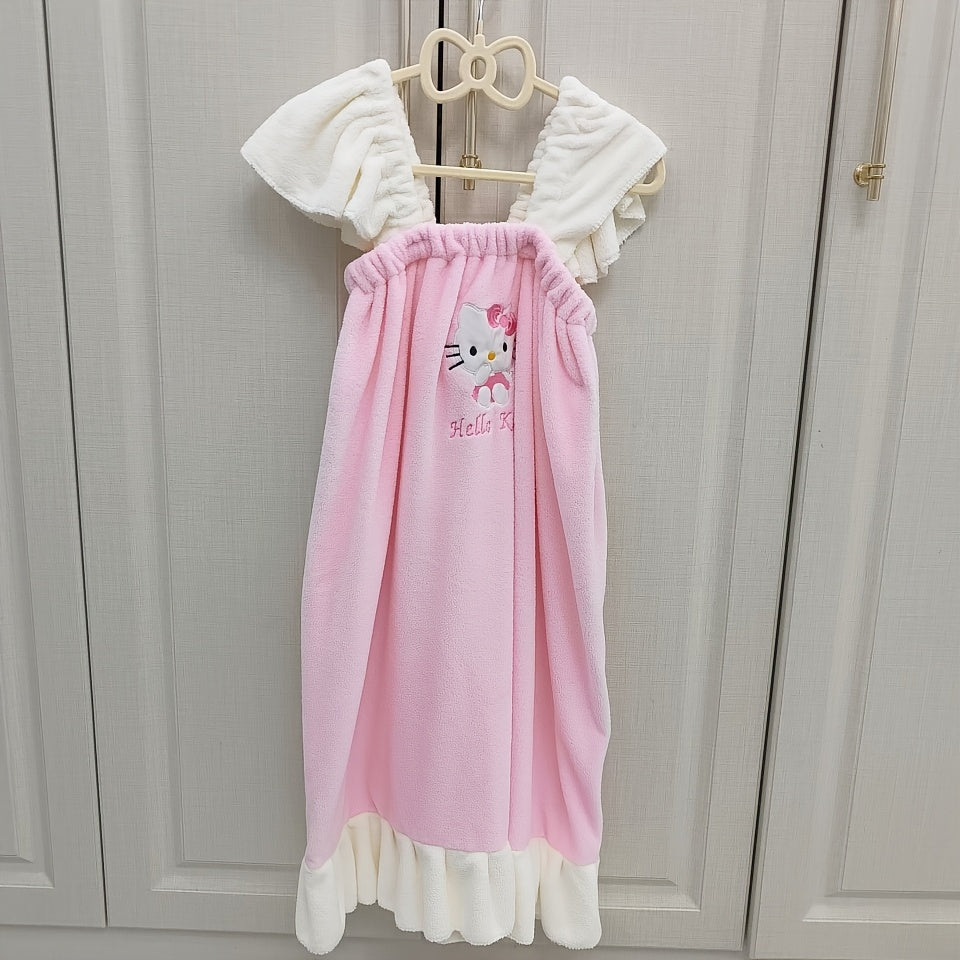Hello Kitty Shower Towel And Skirt Set