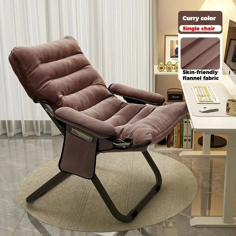 Lazy Sofa Backrest Folding, Lounge Chair