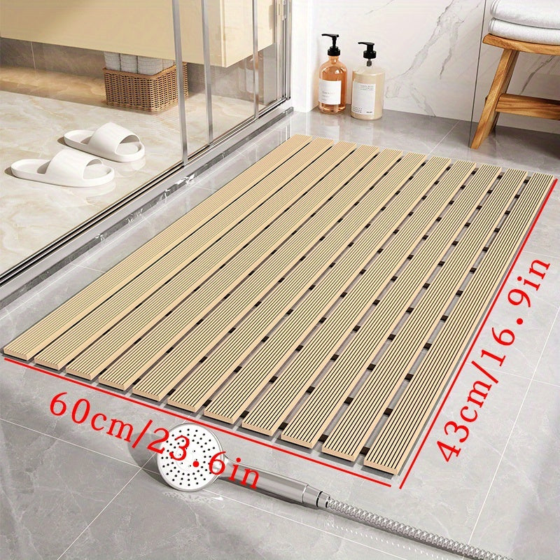 1pc of PVC anti slip bathroom mat