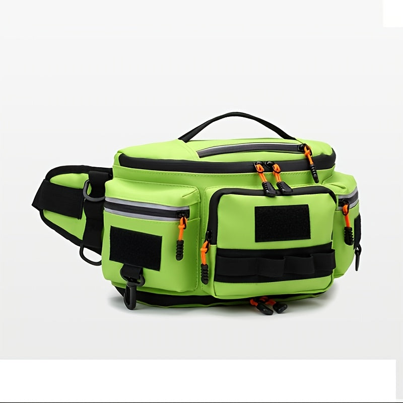 Men's Tactical Waist Bag; Multi-Functional Large Capacity Crossbody Bag