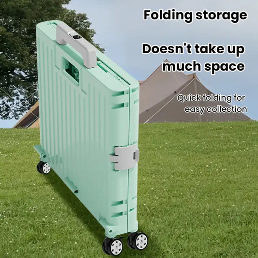 Thickened Load-Bearing Foldable Utility Cart with Wheels