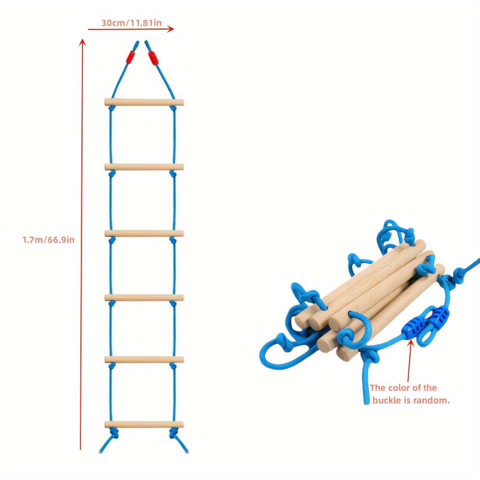 Rope Ladder Kids & Adults Climbing Game Funny Toys Set