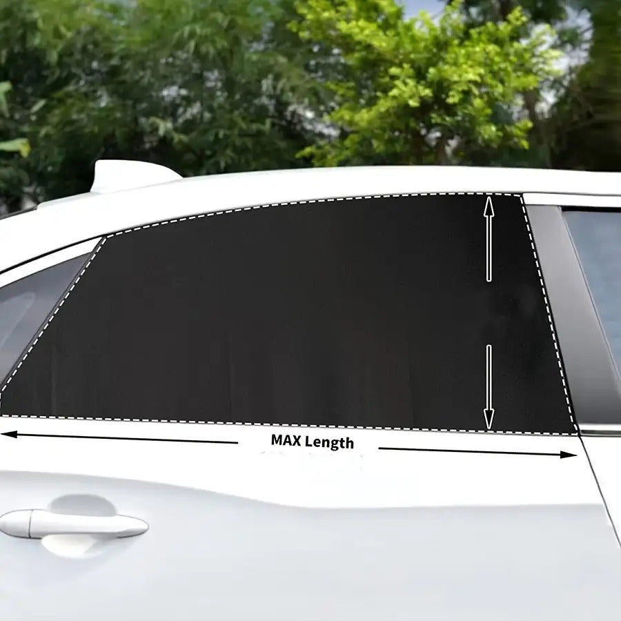 Car Privacy Screen with Zipper