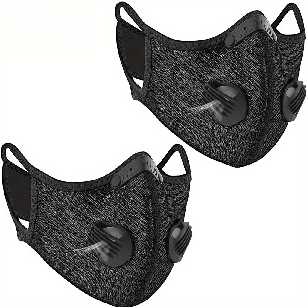 Outdoor breathable mesh activated carbon anti-fog, haze, dust and windproof mask