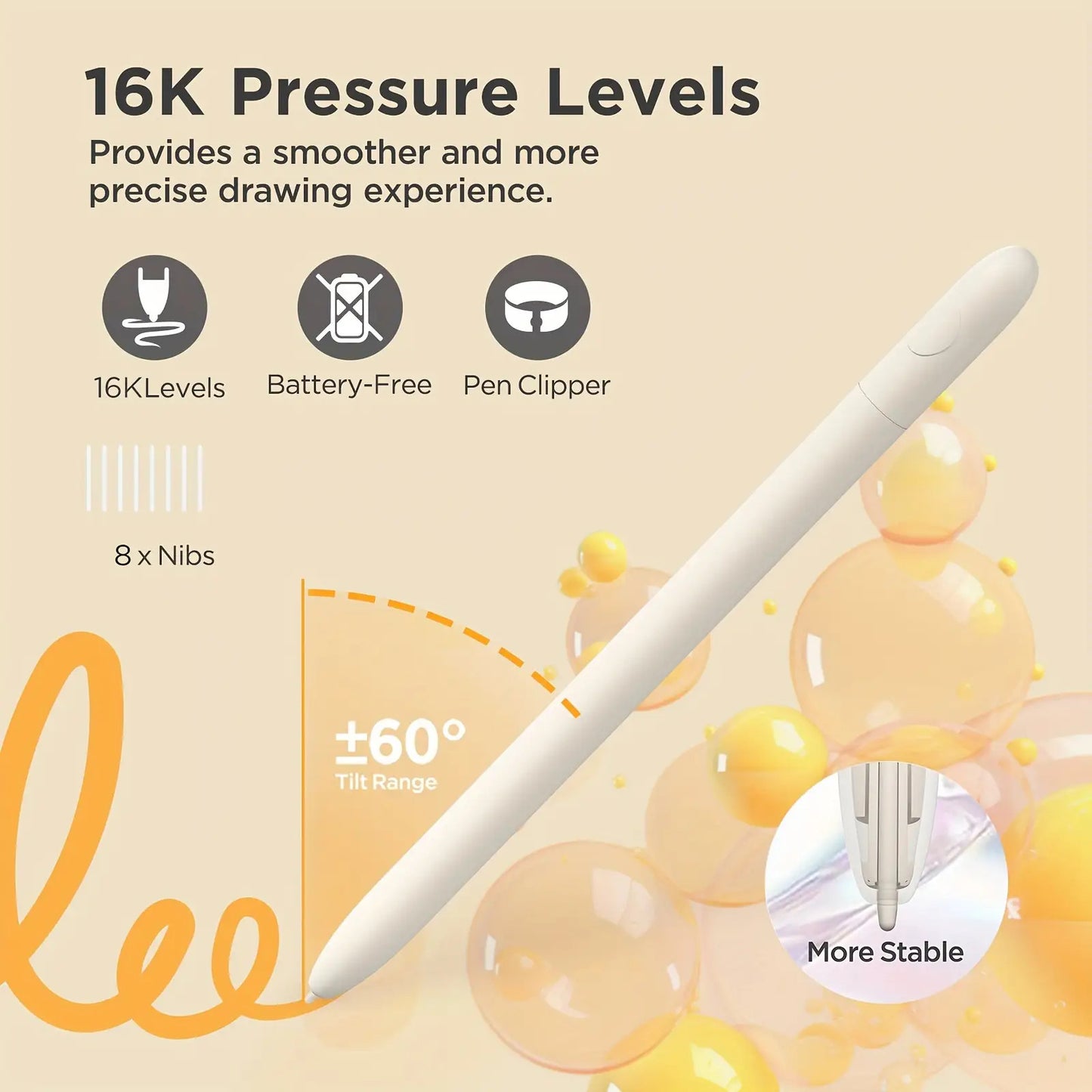 3. 5x6. 3 Inches Mobile Drawing Tablet with 16384-level Battery-free Stylus