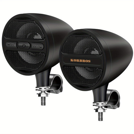 Wireless Motorcycle Audio Stereo Speaker