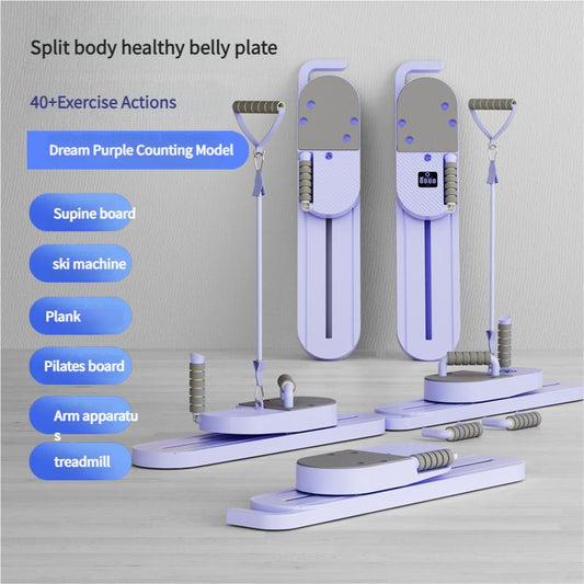 Split Pilates balance board,  multifunctional fitness tool