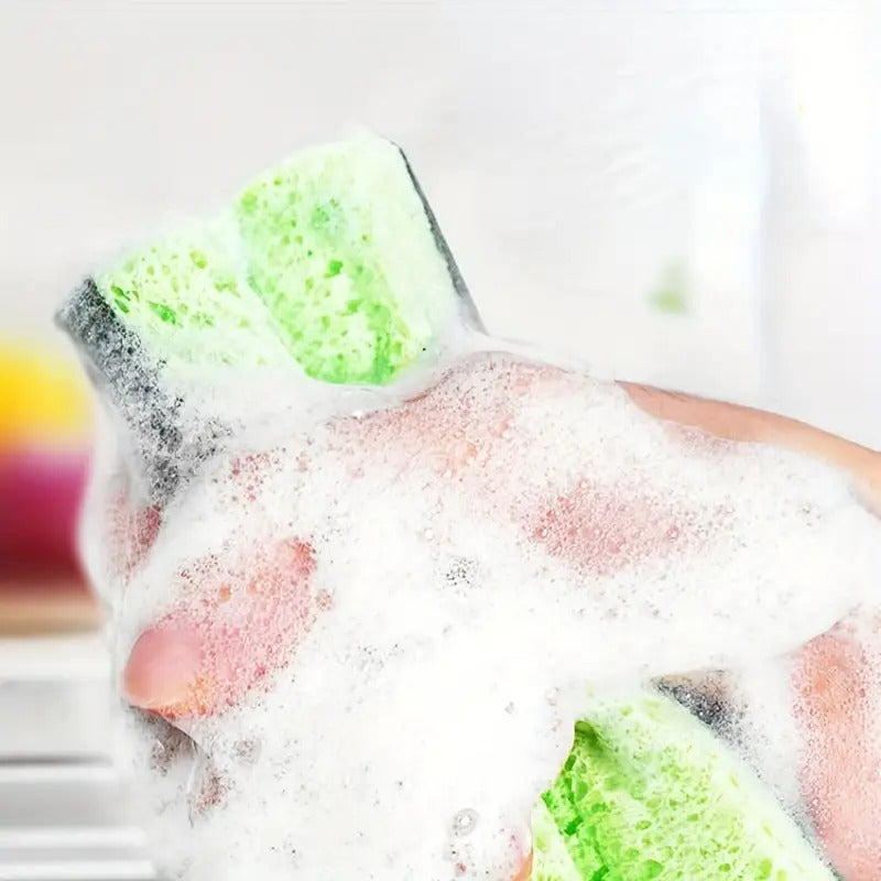 17-Pack  Wood Fiber Sponge Scrubbers