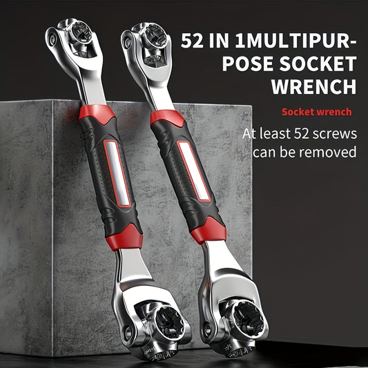 1pc 8-in-1 Multi-Function Socket Wrench