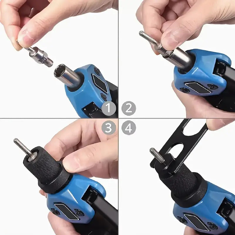 110pcs Manual Rivet Gun Set