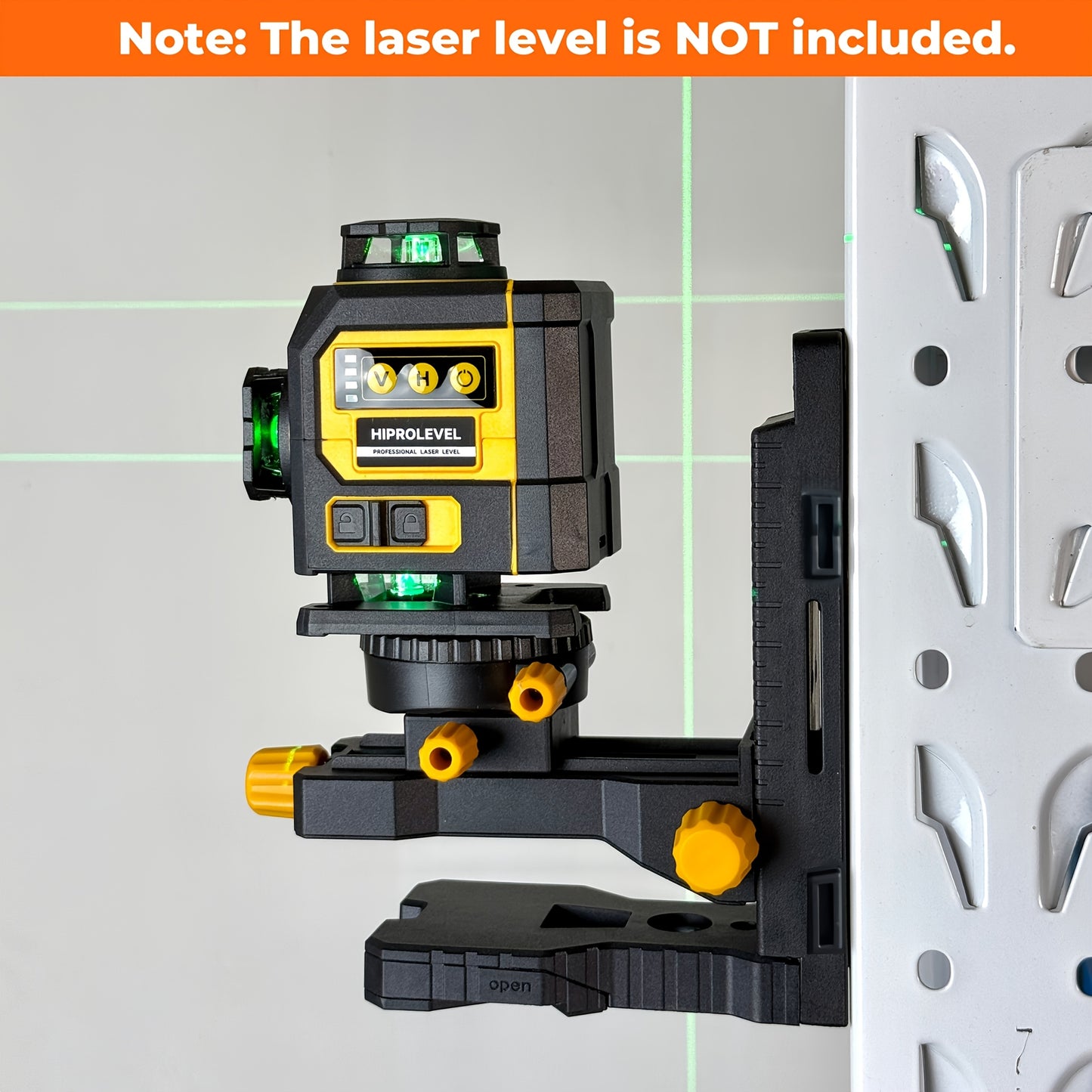 Multi-Functional L-Shaped Magnetic Level Bracket