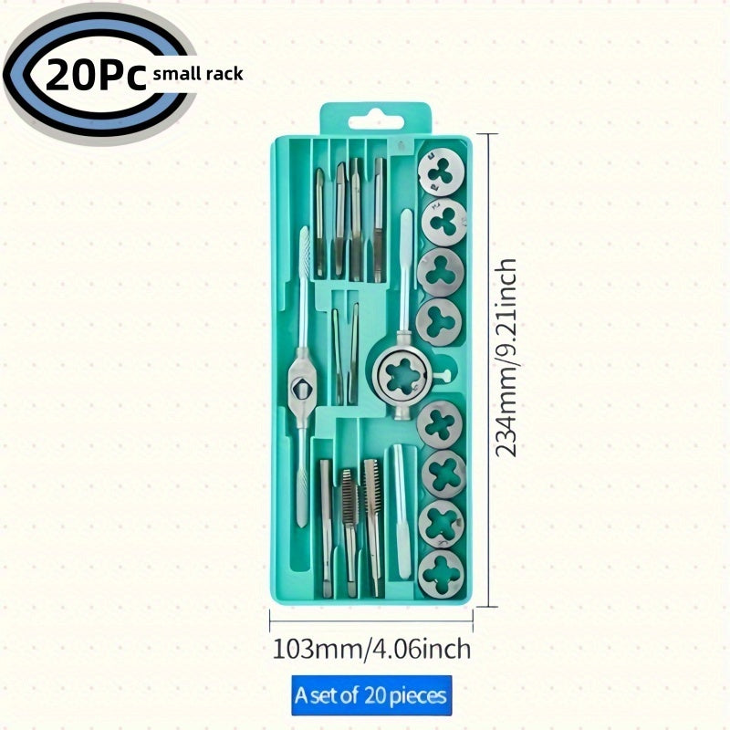 20pcs Metric Tap and Die Set