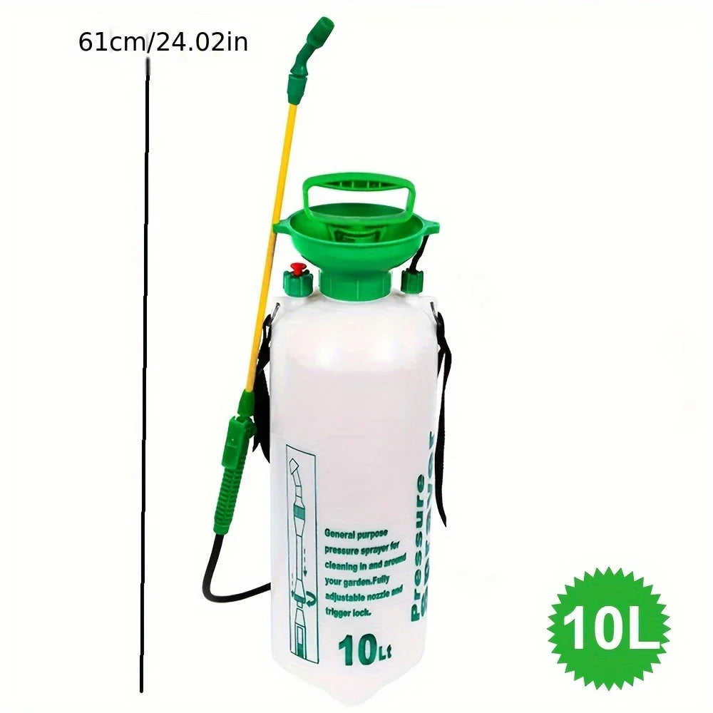 1 Pack Multi Pressure Sprayer for Garden and Car Cleaning Backpack Sprayer Pressurized Container