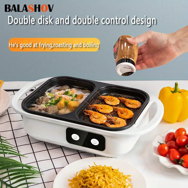 Multi - Functional Electric Hot Pot And Smokeless Grill