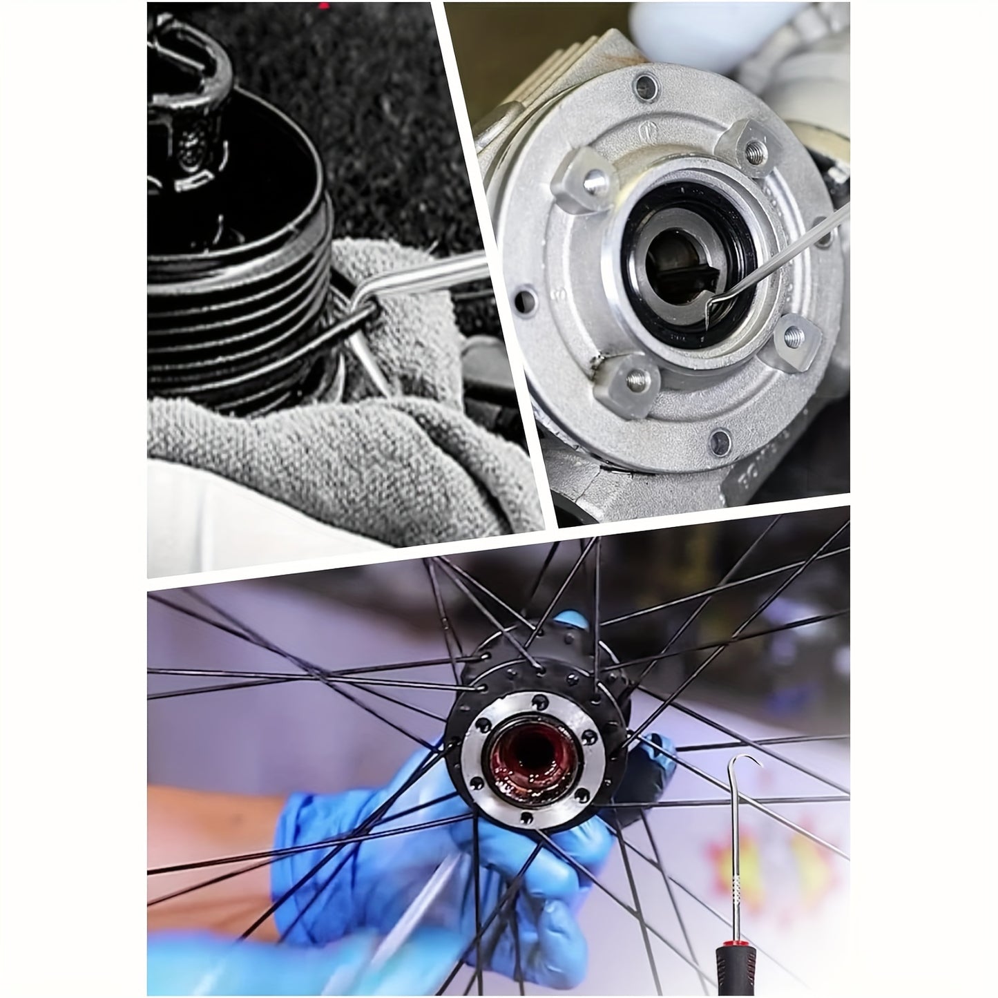 10pcs Durable Precision Oil Seal Hook Kit