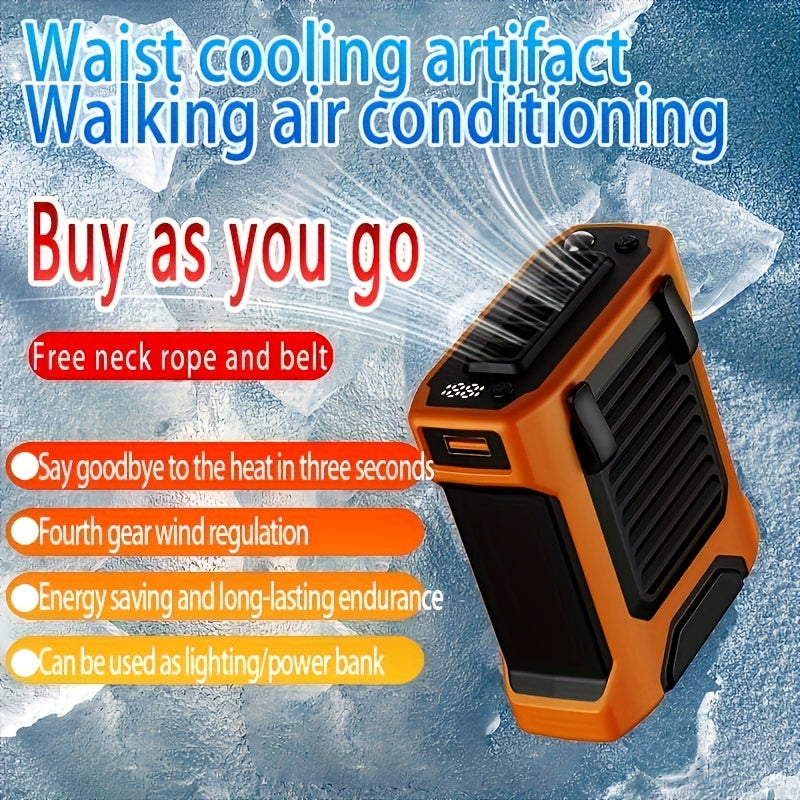 Portable Powerhouse Waist Fan