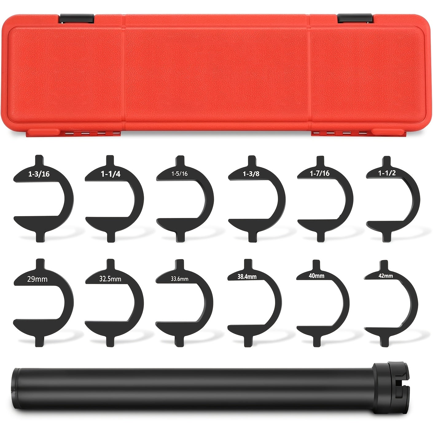 Inner Tie Rod Tool Kit, 13pcs Tie Rod Removal Tool