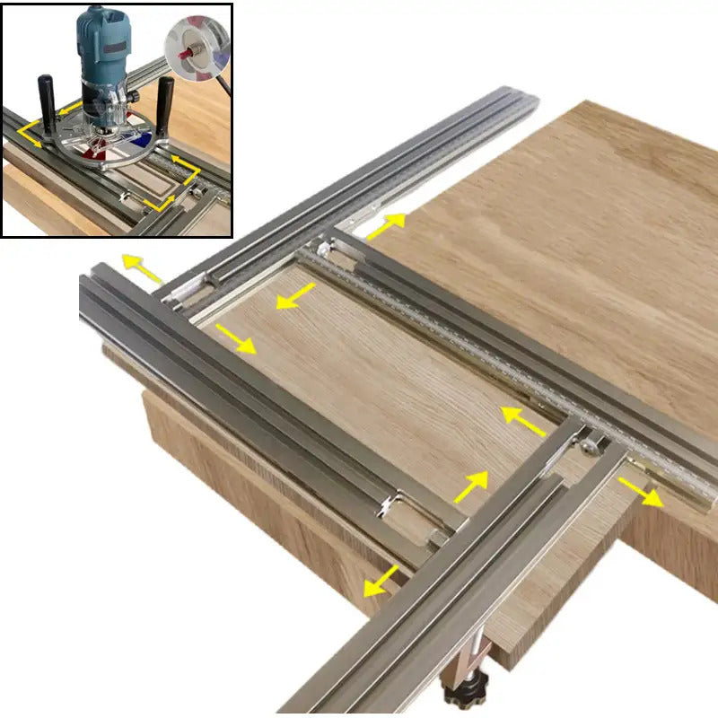 Adjustable Aluminum Alloy Milling Guide Rail