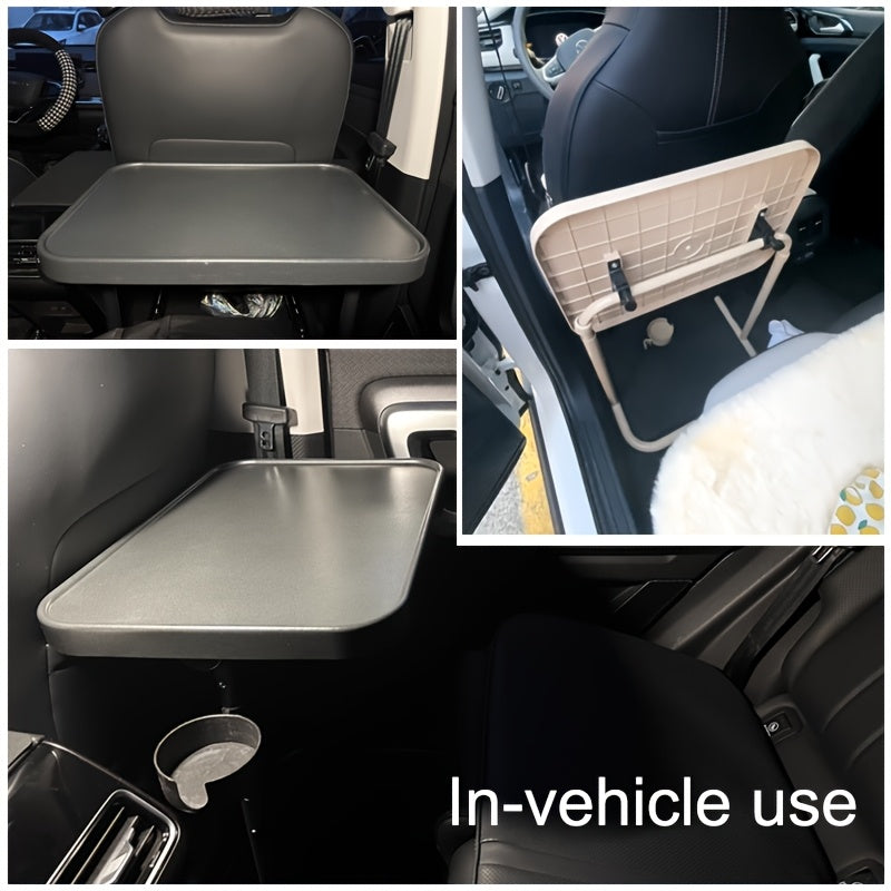 Portable Car Foldable Table With Cup Holder