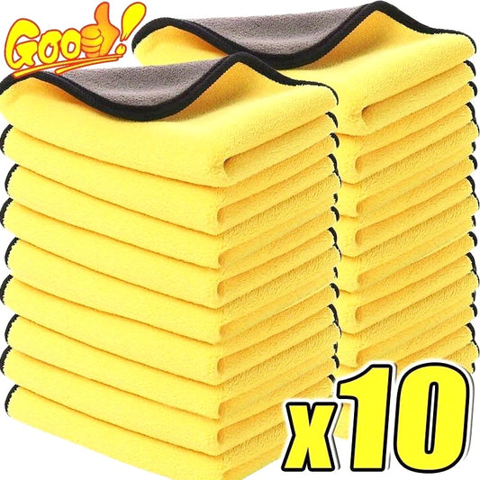 11pcs Super Fine Fiber Car Wipe Towel