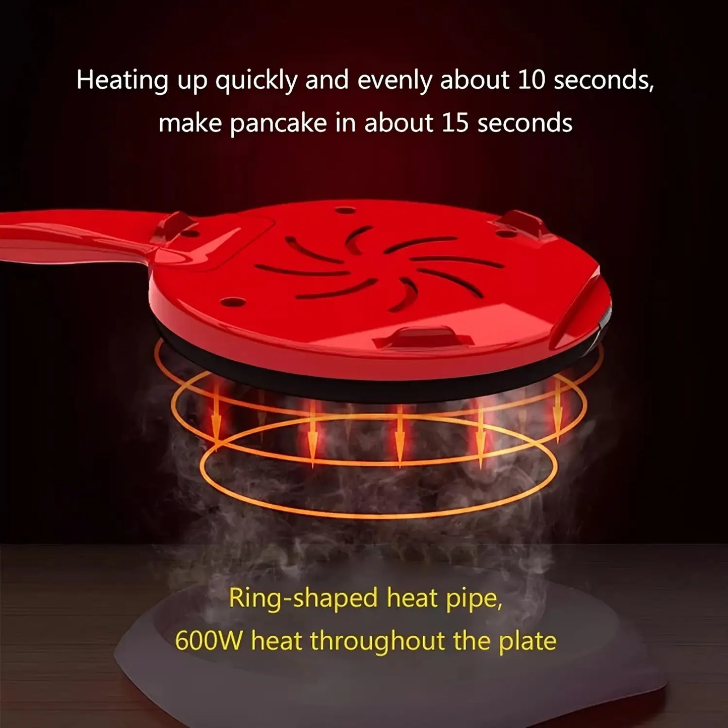 Quick Heat Non-Stick Pancake Maker