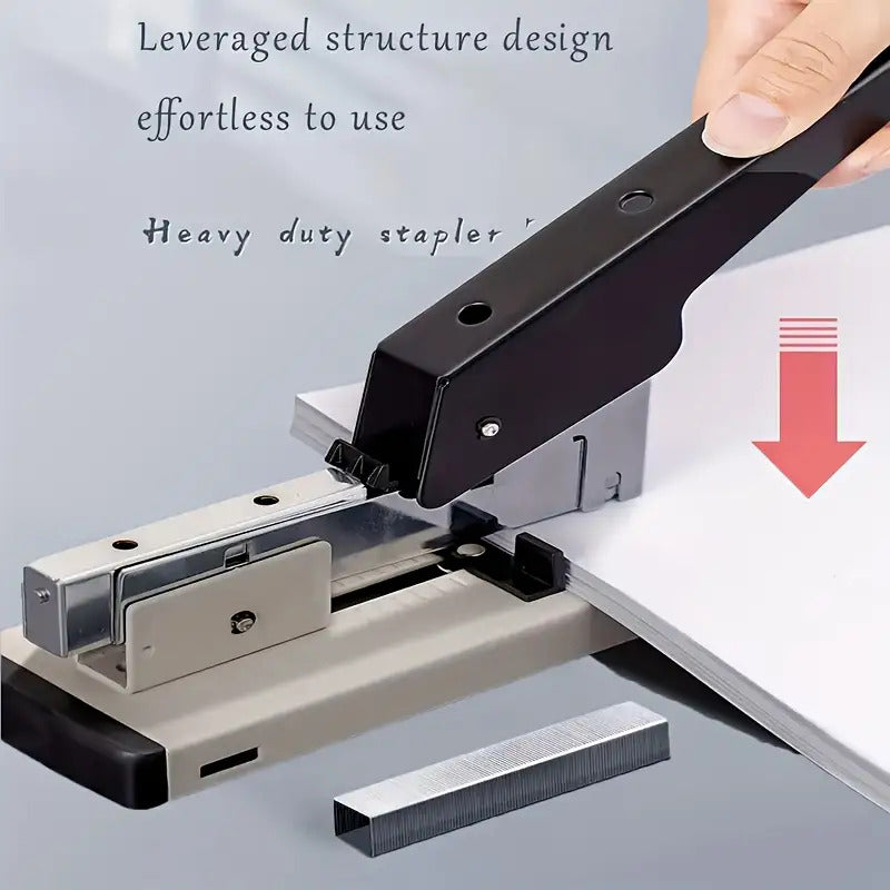 120-Sheet Capacity Heavy-Duty Long Arm Desktop Stapler