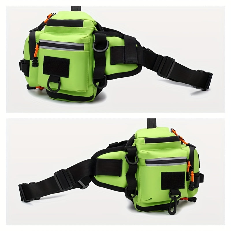 Men's Tactical Waist Bag; Multi-Functional Large Capacity Crossbody Bag