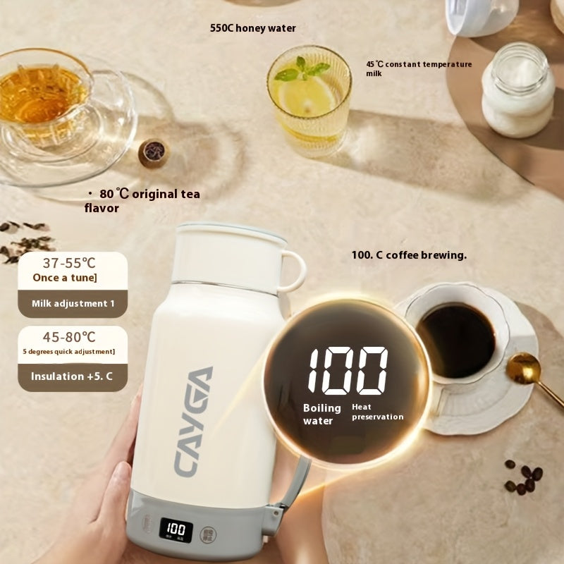 Portable Electric Kettle With Built-in Water Cup