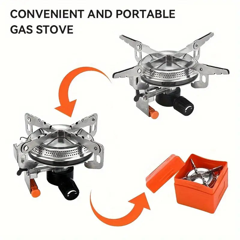 Outdoor Stove, Portable Round Plate Stove