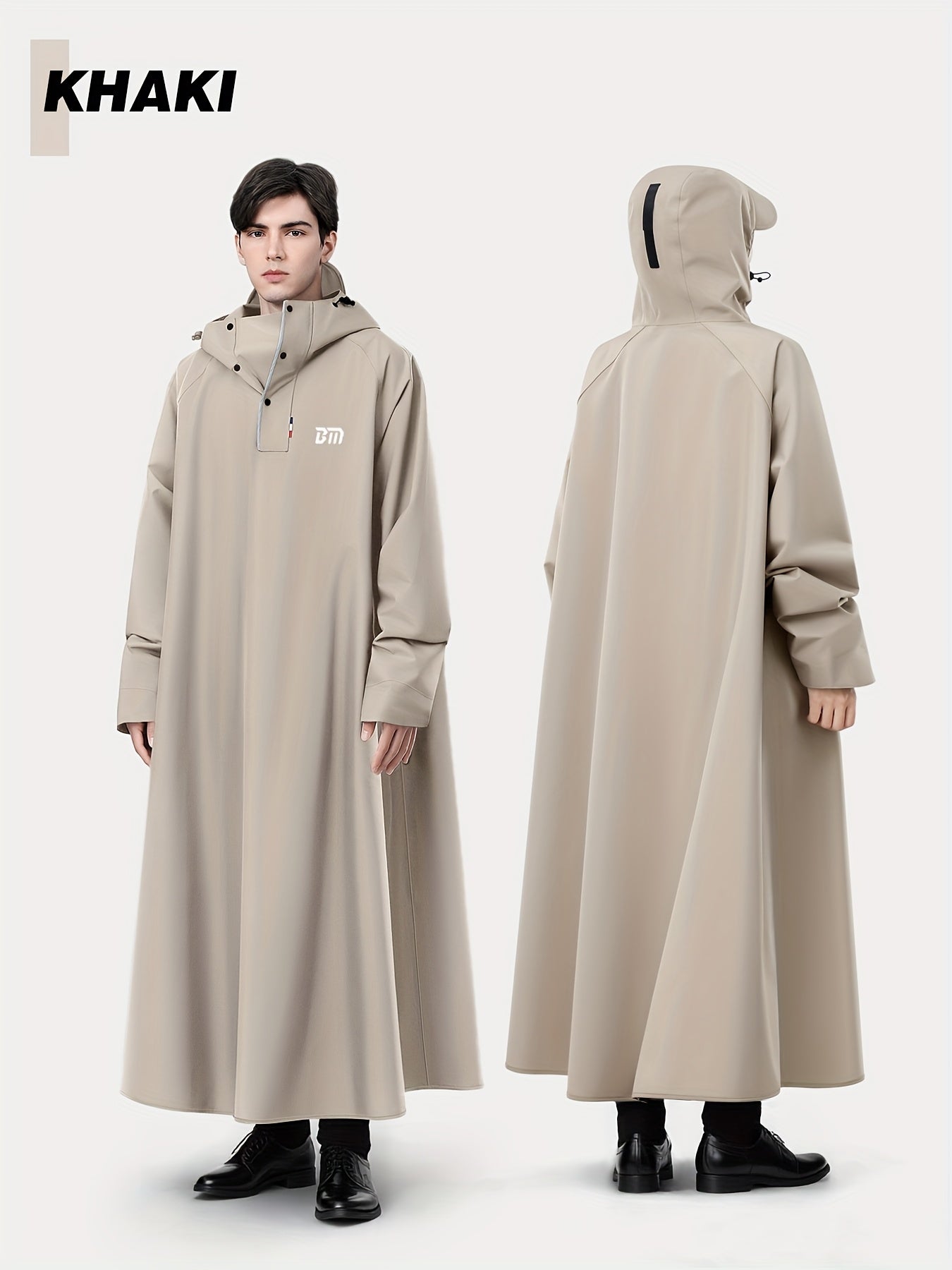 Men's Full-Coverage Motorcycle Raincoat