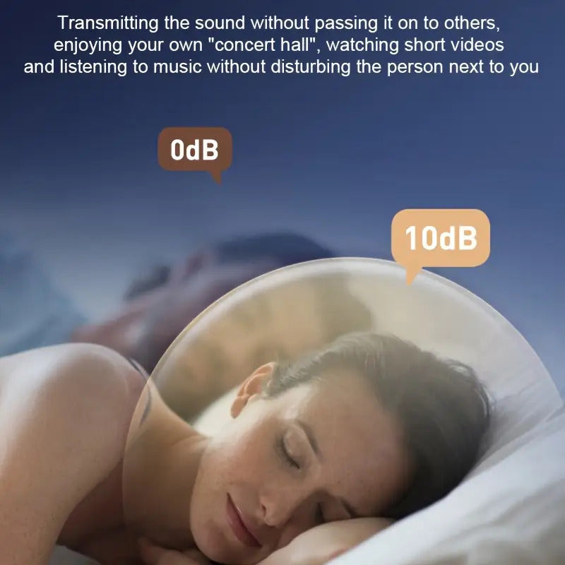 1pc Bone Conduction Wireless Speaker