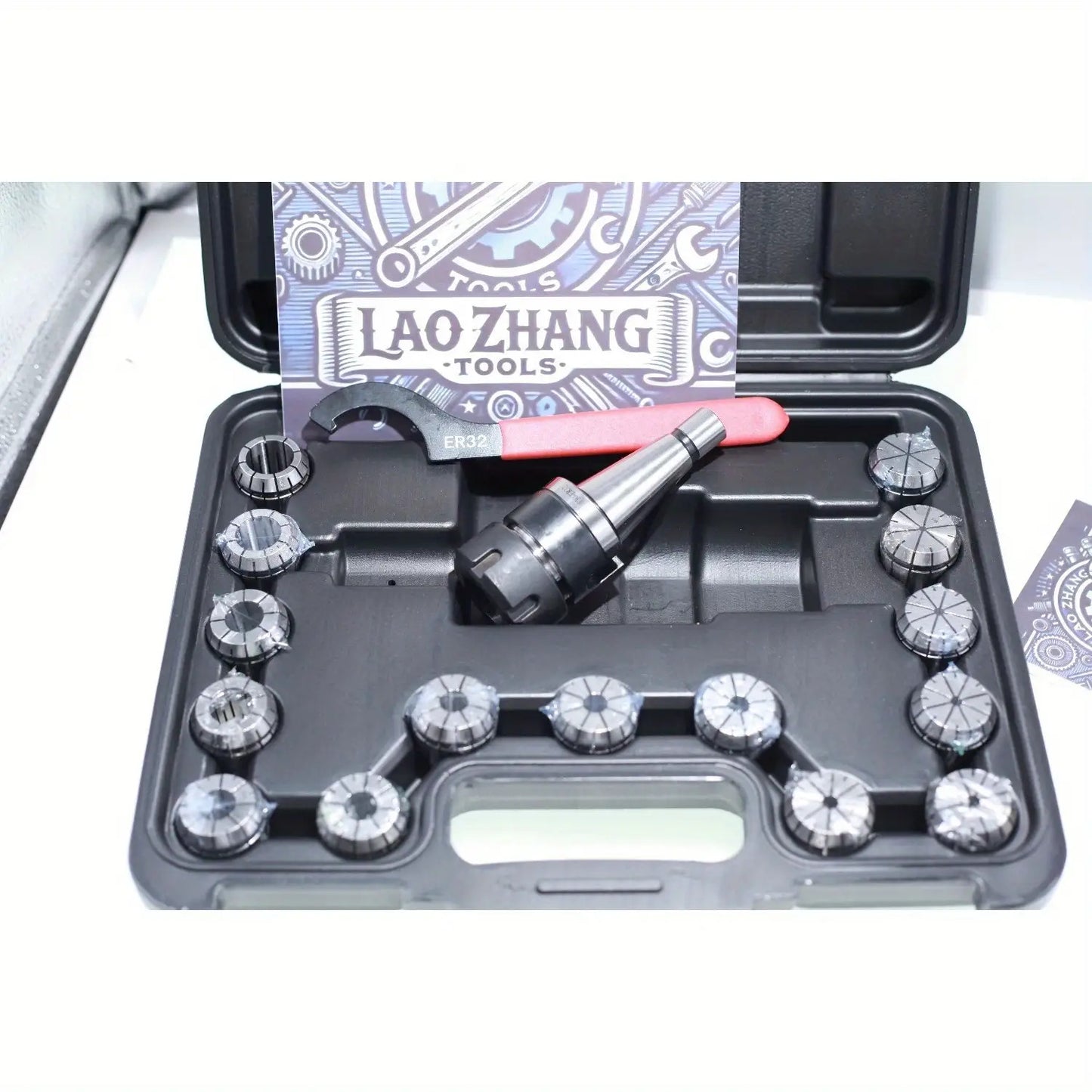 17 PCS milling machine tool holder NT30-ER32 set