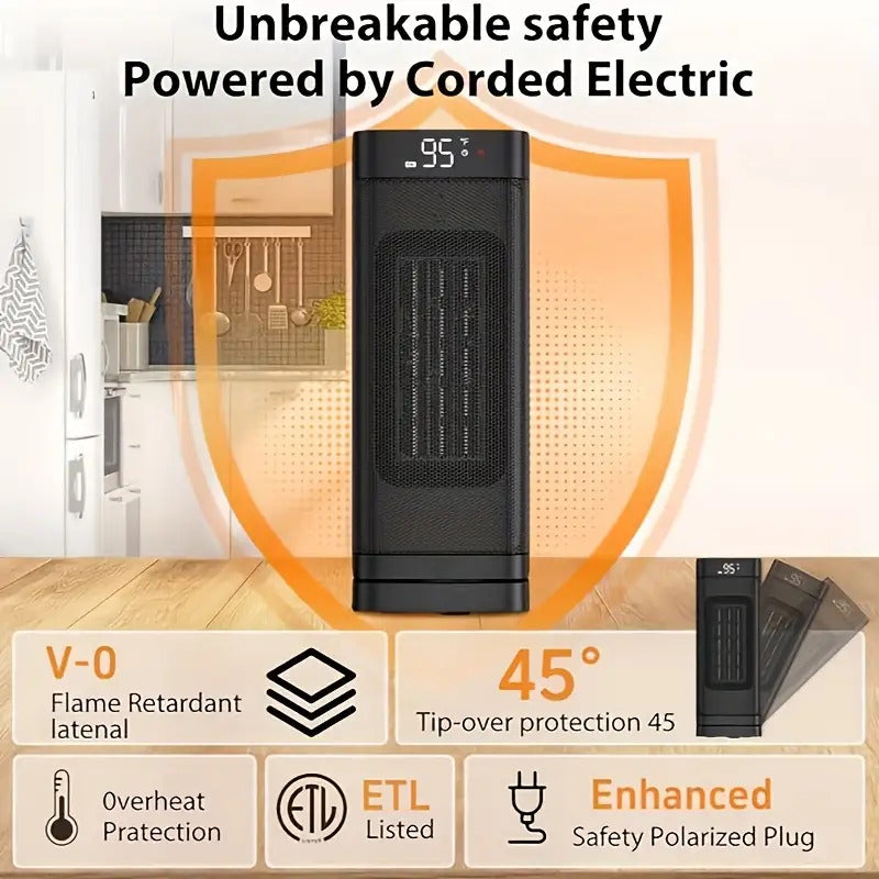 Indoor Space Heater with Thermostat