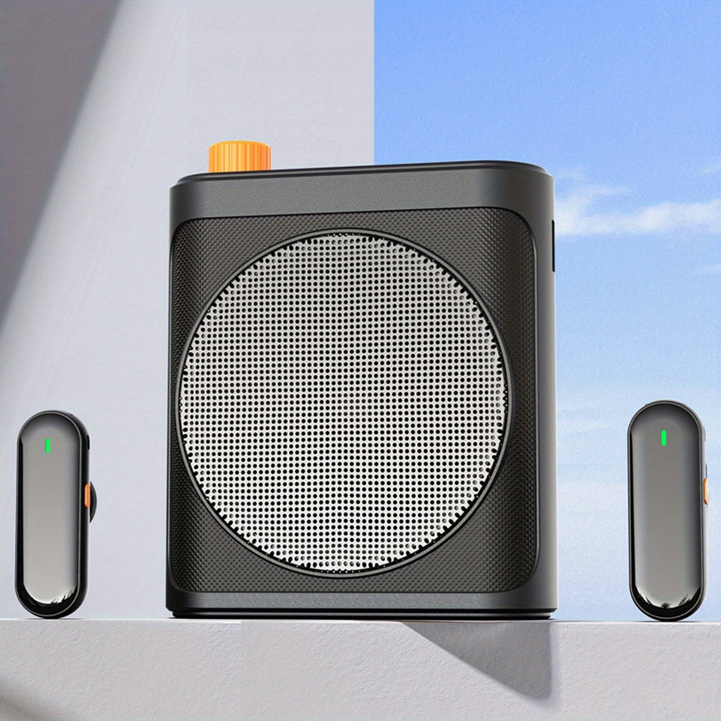 Wireless Voice Amplifier with Lapel Microphone