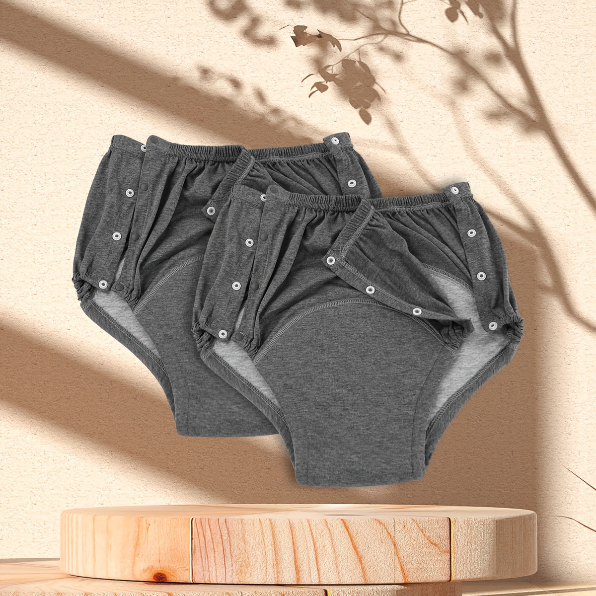 Pack of 2 Adult Side-Open Underwear