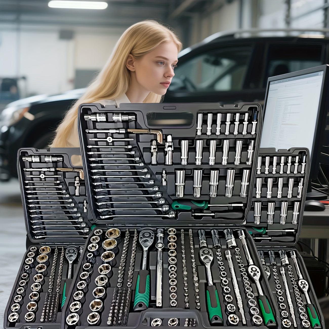 Mechanical Tool Socket Set