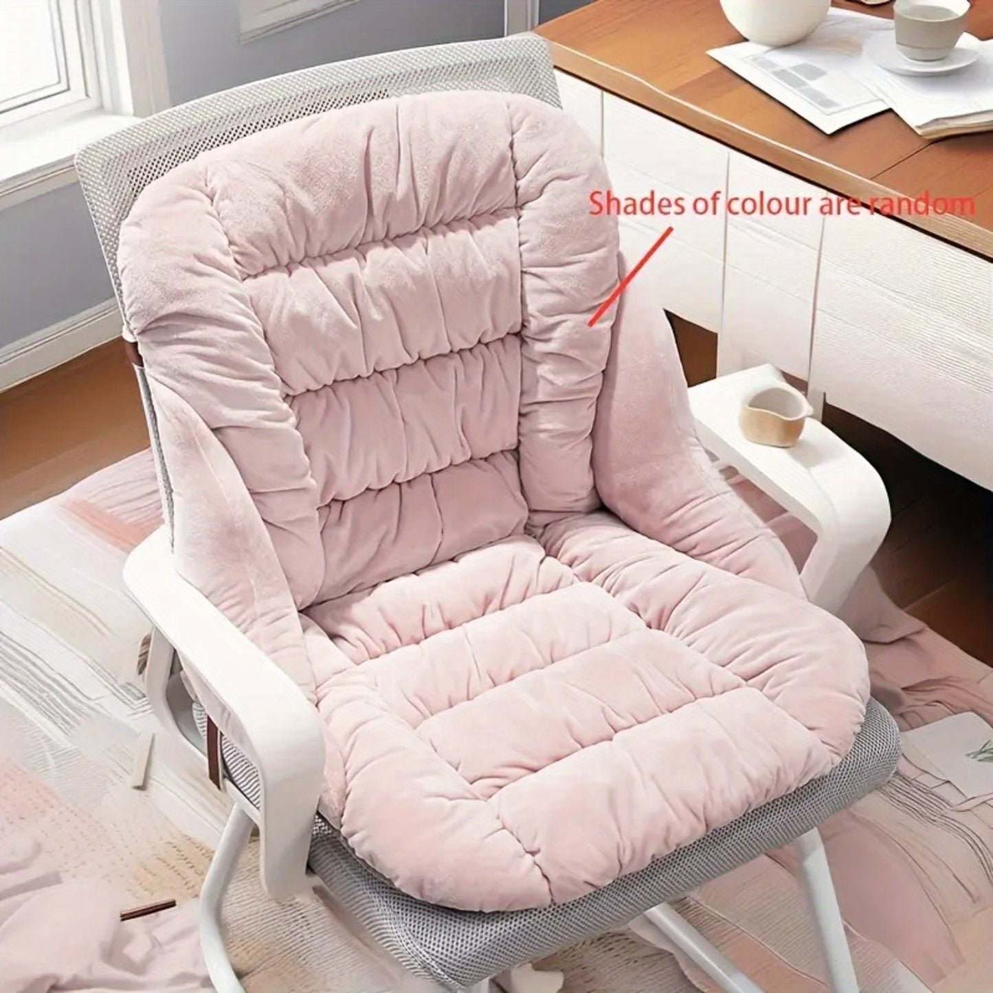 Ergonomic Office Chair Cushion with Integrated Backrest