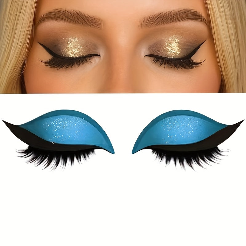 Three-In-One Self-Adhesive Eyeliner, Eyeshadow And Eyelash Stickers