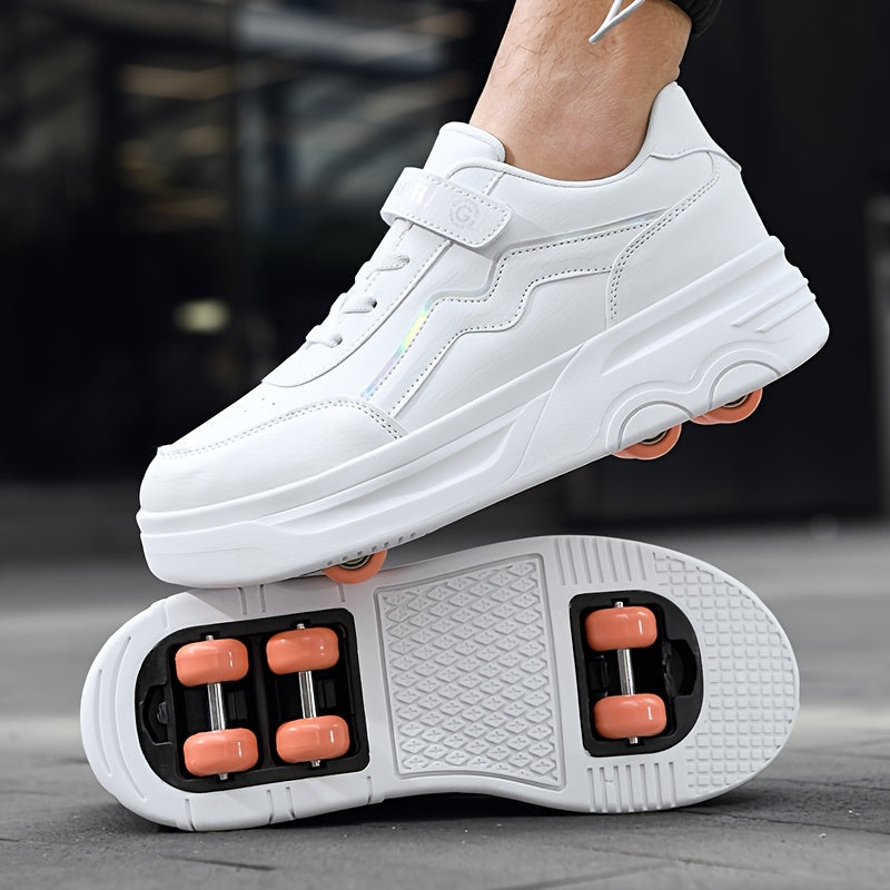 Youth Fashion 6-Wheel Roller Skates Shoes