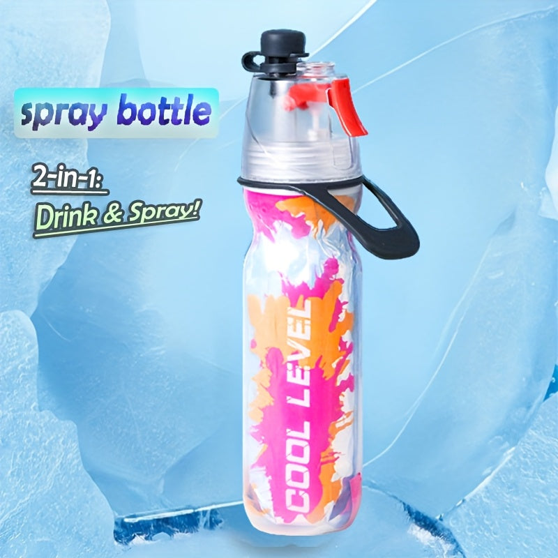 1pc Large Capacity Spray Water Bottle