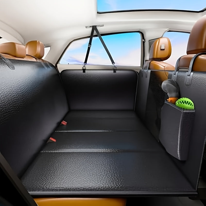 Medium & Large Car Seat Cover with Mesh Window & Storage Pocket