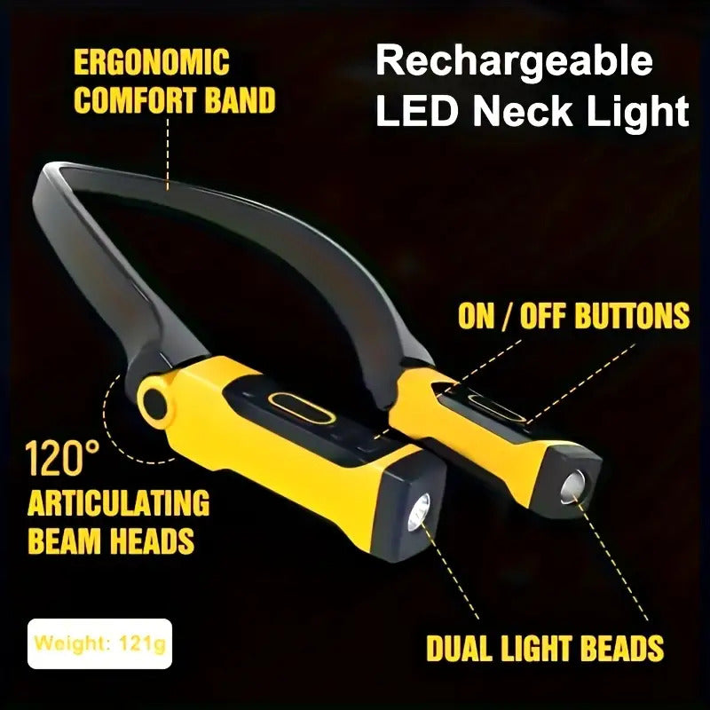 Rechargeable Work Light,Portable Emergency LED Flashlight