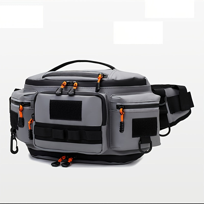 Men's Tactical Waist Bag; Multi-Functional Large Capacity Crossbody Bag