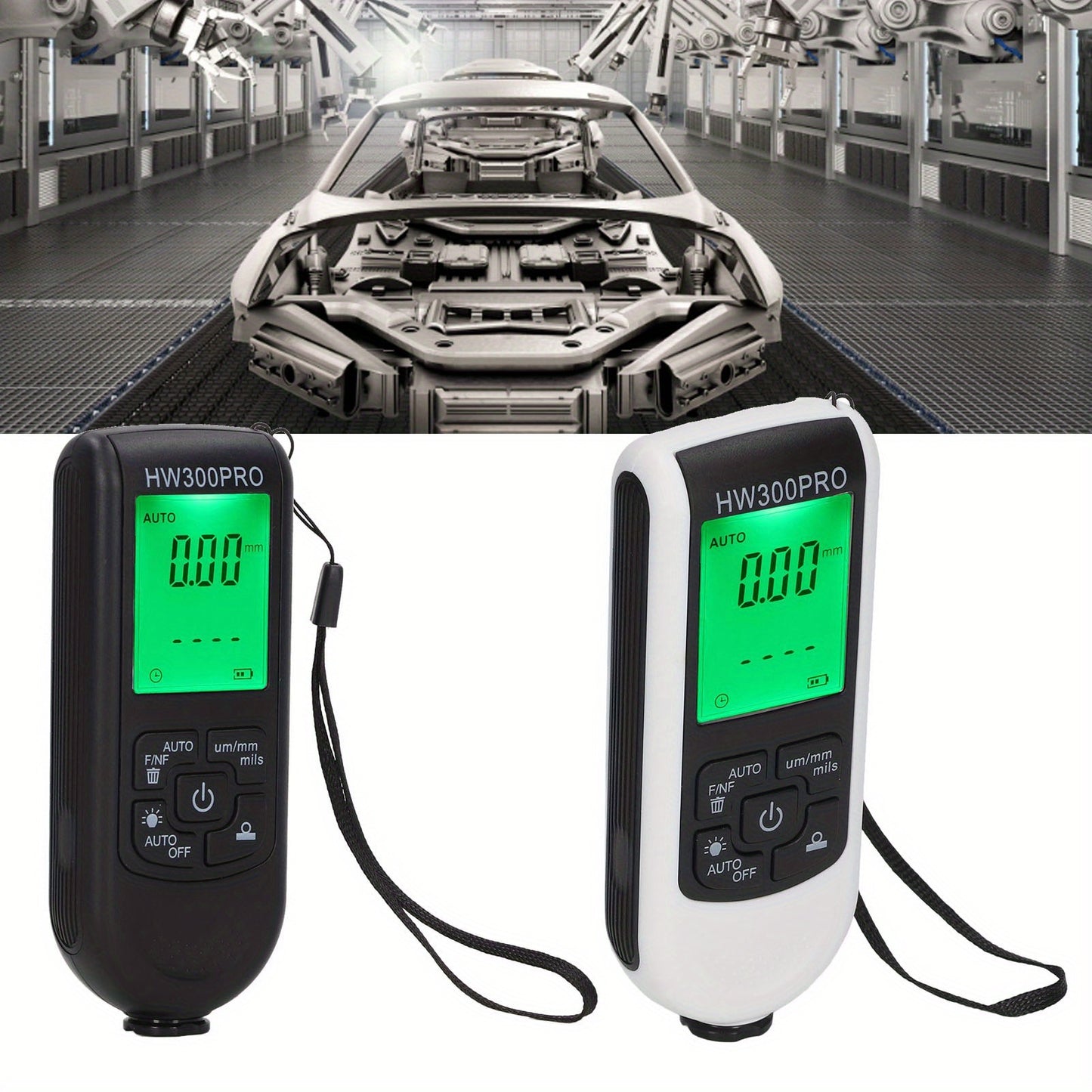 Portable Digital Coating Thickness Gauge